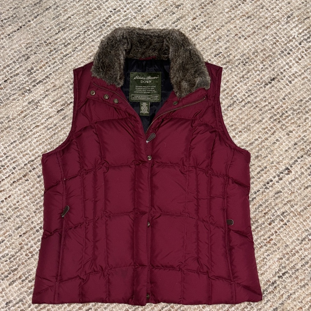Eddie Bauer Ladies Goose Down Vest